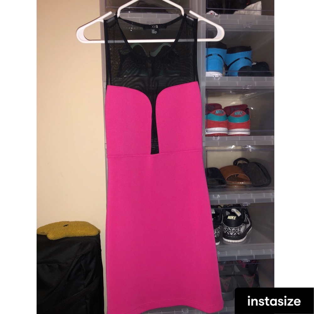 XXI Hot pink mini dress
